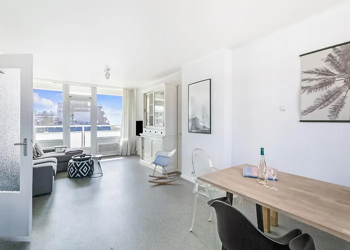 Near North Sea And Lighthouse Egmond aan Zee