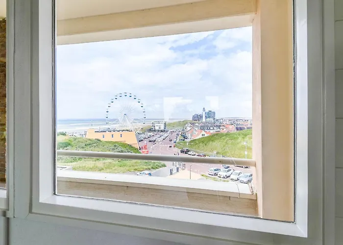 Near North Sea And Lighthouse Egmond aan Zee