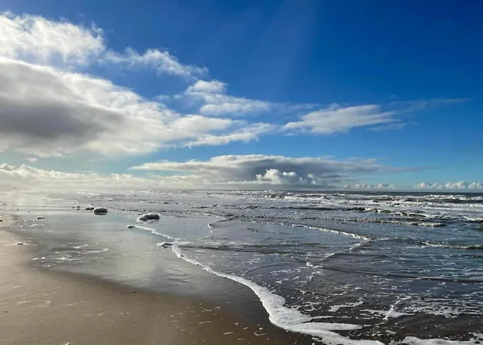 Near North Sea And Lighthouse