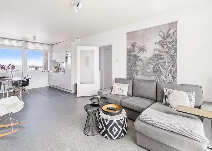 Near North Sea And Lighthouse Egmond aan Zee